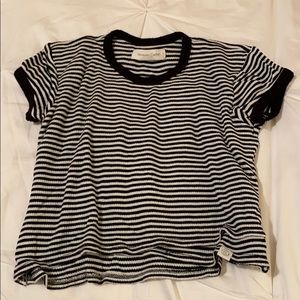 Kids Treasure and Bond Striped Cropped Top